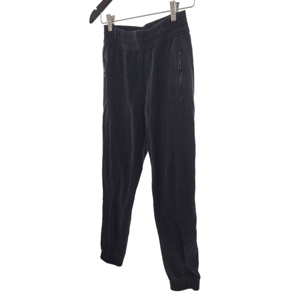 Fabletics XXS Venetia Jogger Black Athleisure Elastic Waist Active Pants Pockets - Picture 3 of 10